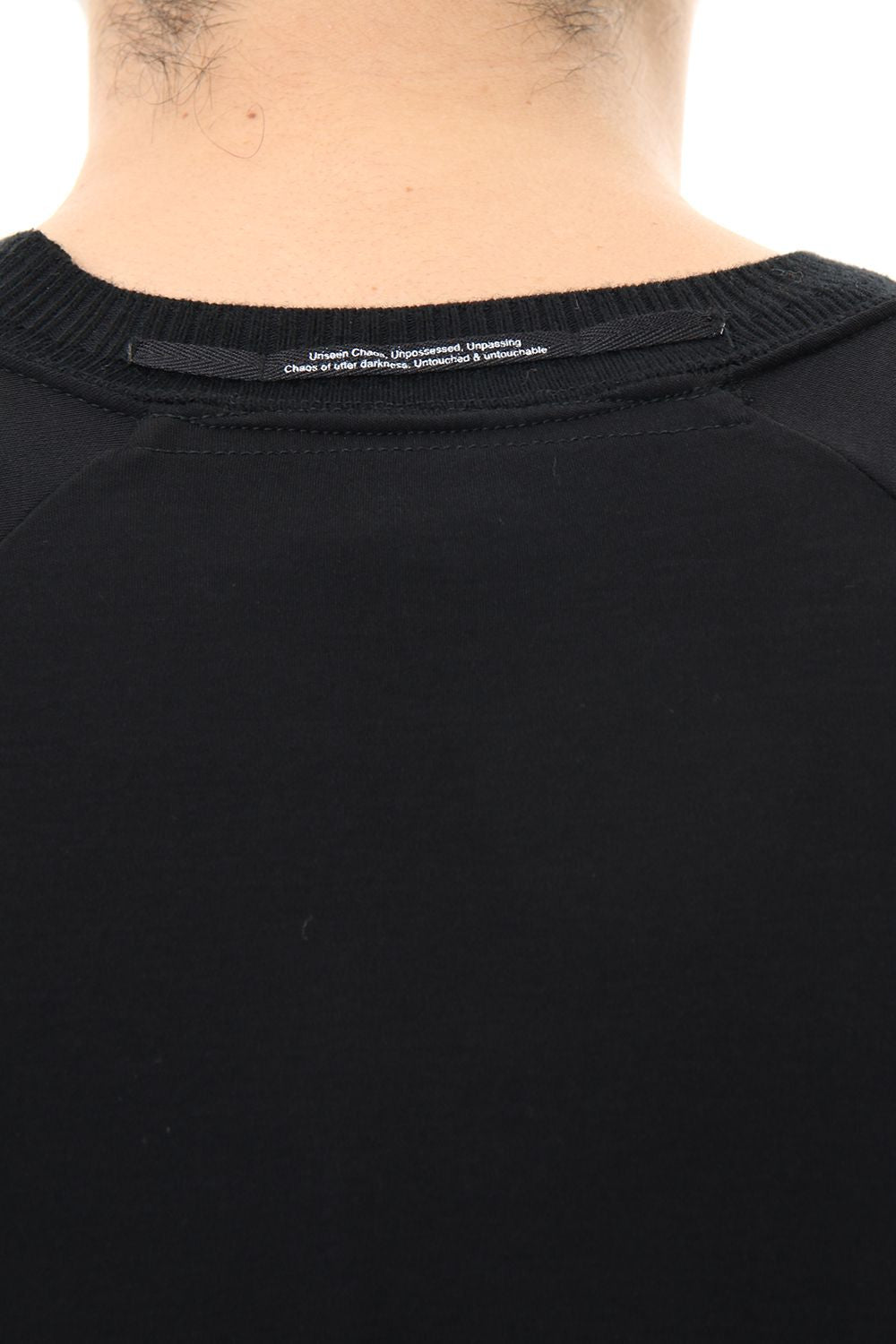 ROUND BIG T-SHIRT Black