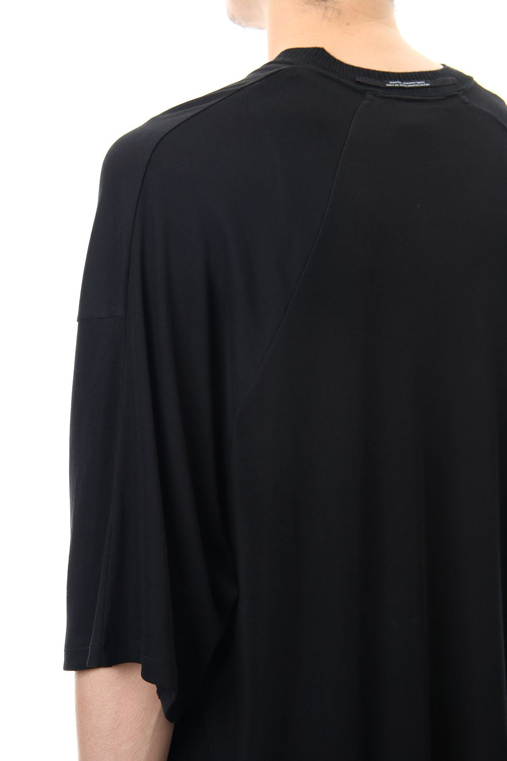 ROUND BIG T-SHIRT Black