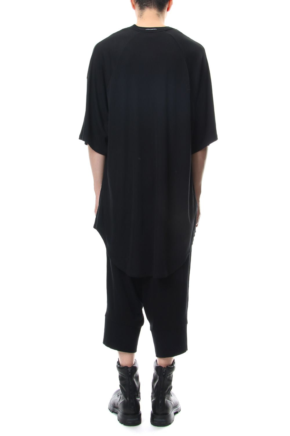 ROUND BIG T-SHIRT Black