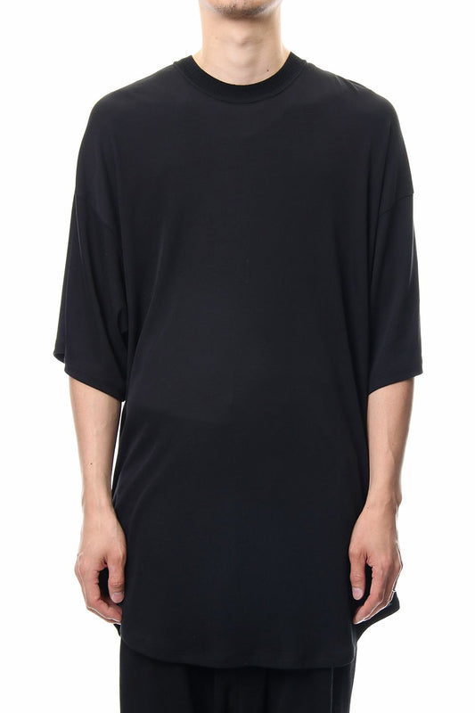 ROUND BIG T-SHIRT Black