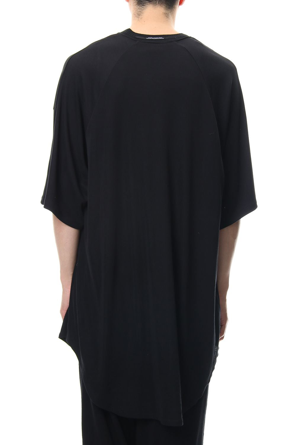 ROUND BIG T-SHIRT Black