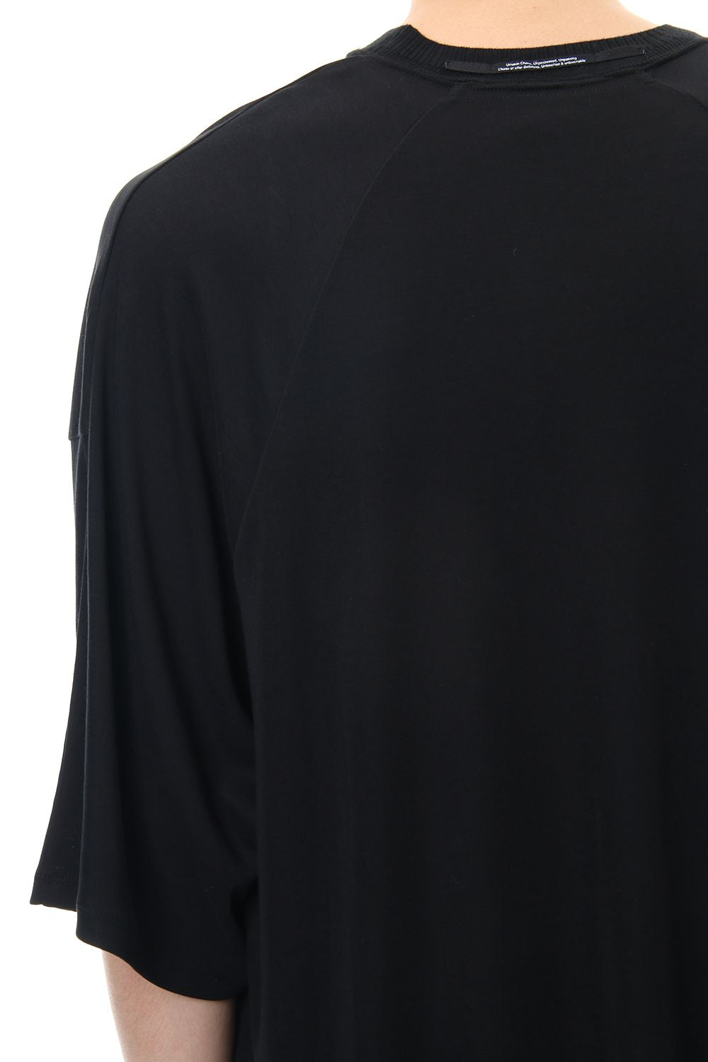 ROUND BIG T-SHIRT Black