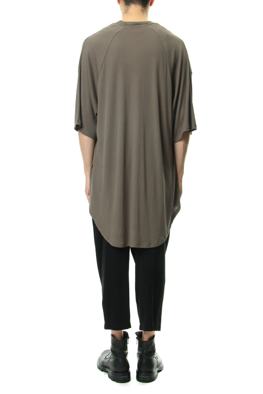 ROUND BIG T-SHIRT Khaki