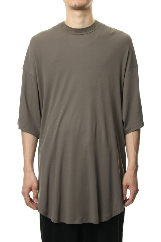 ROUND BIG T-SHIRT Khaki