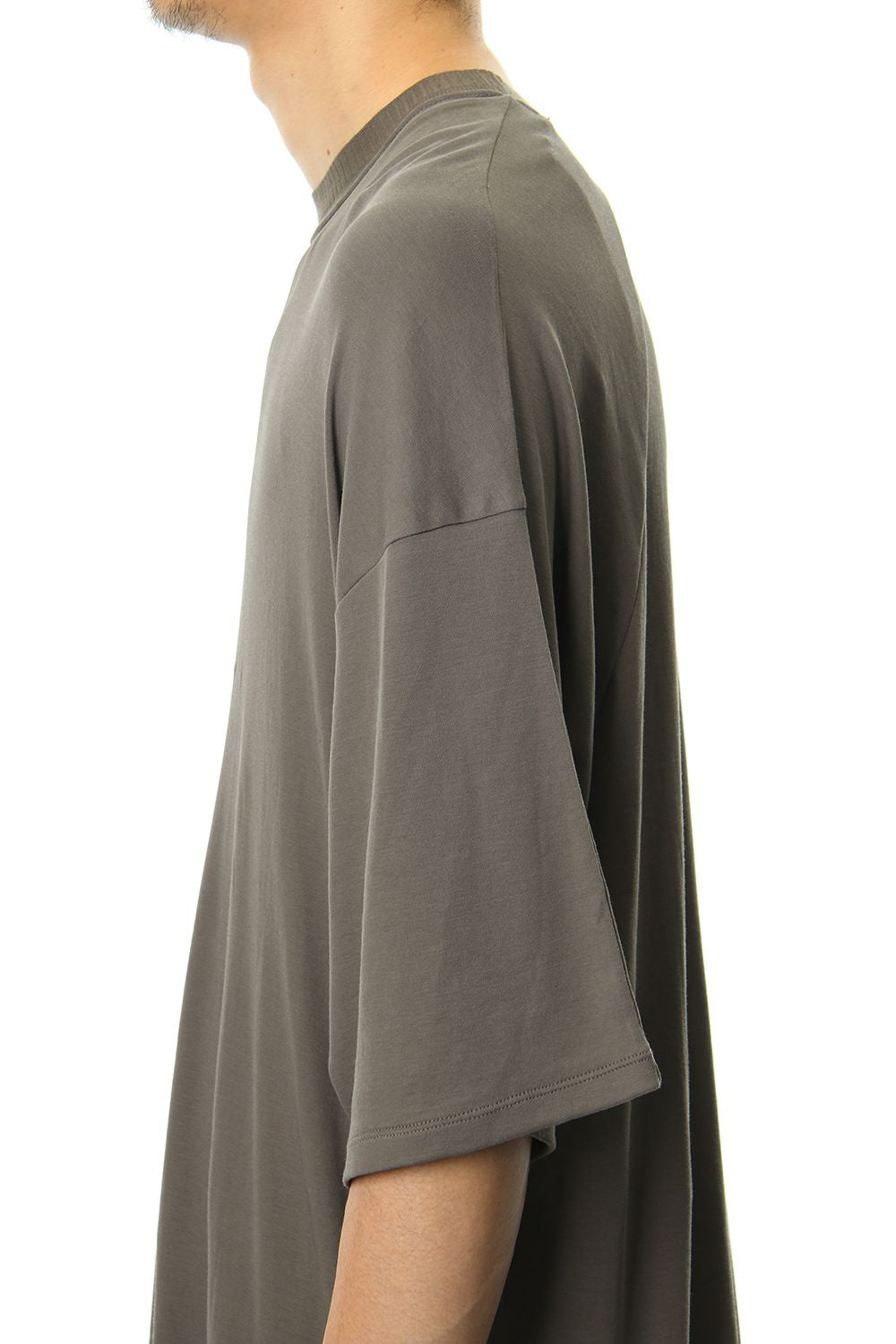 ROUND BIG T-SHIRT Khaki