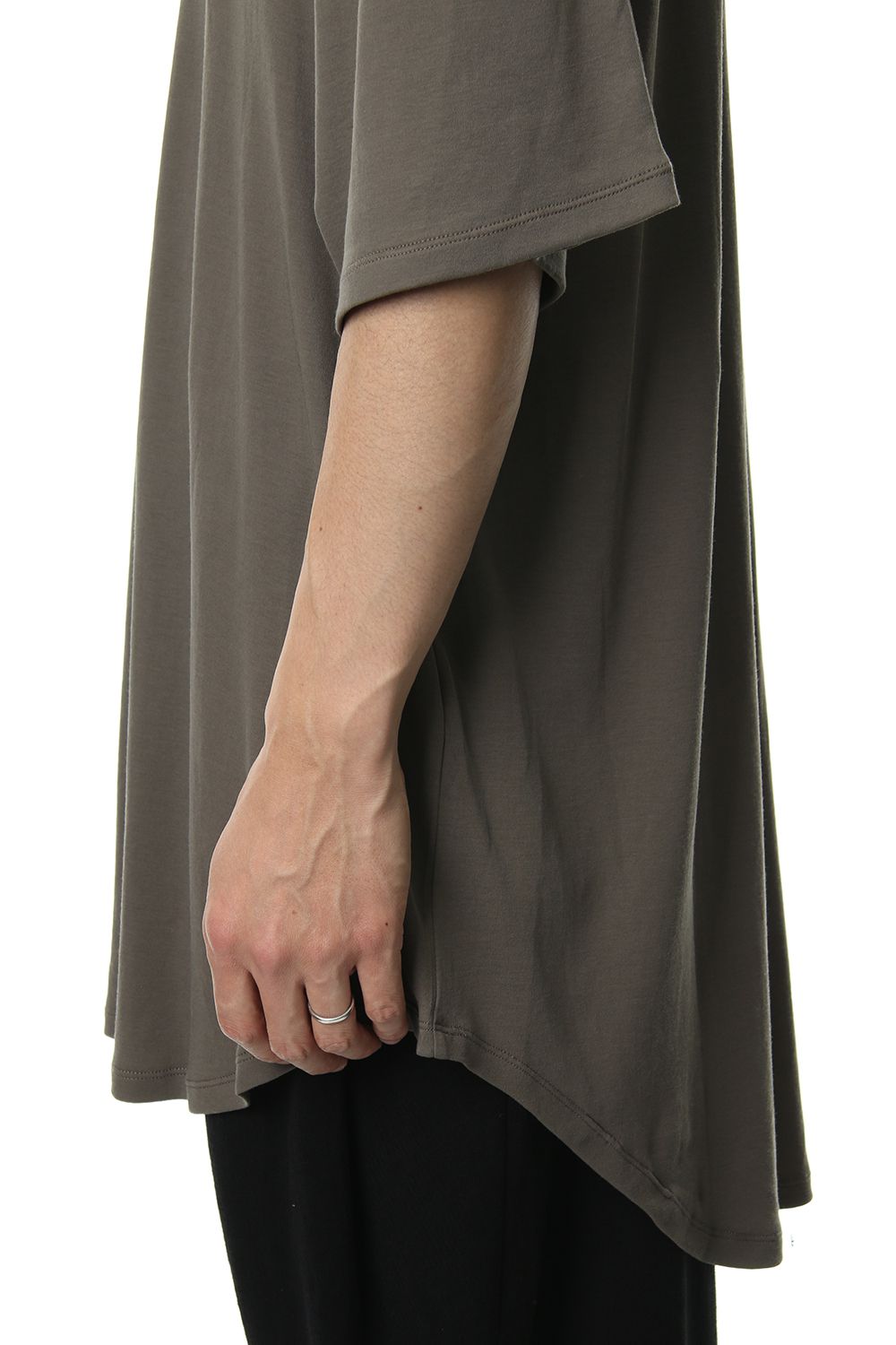 ROUND BIG T-SHIRT Khaki