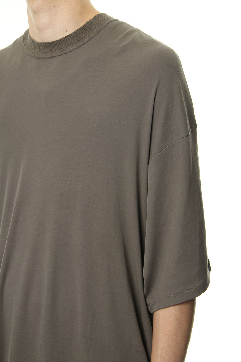 ROUND BIG T-SHIRT Khaki