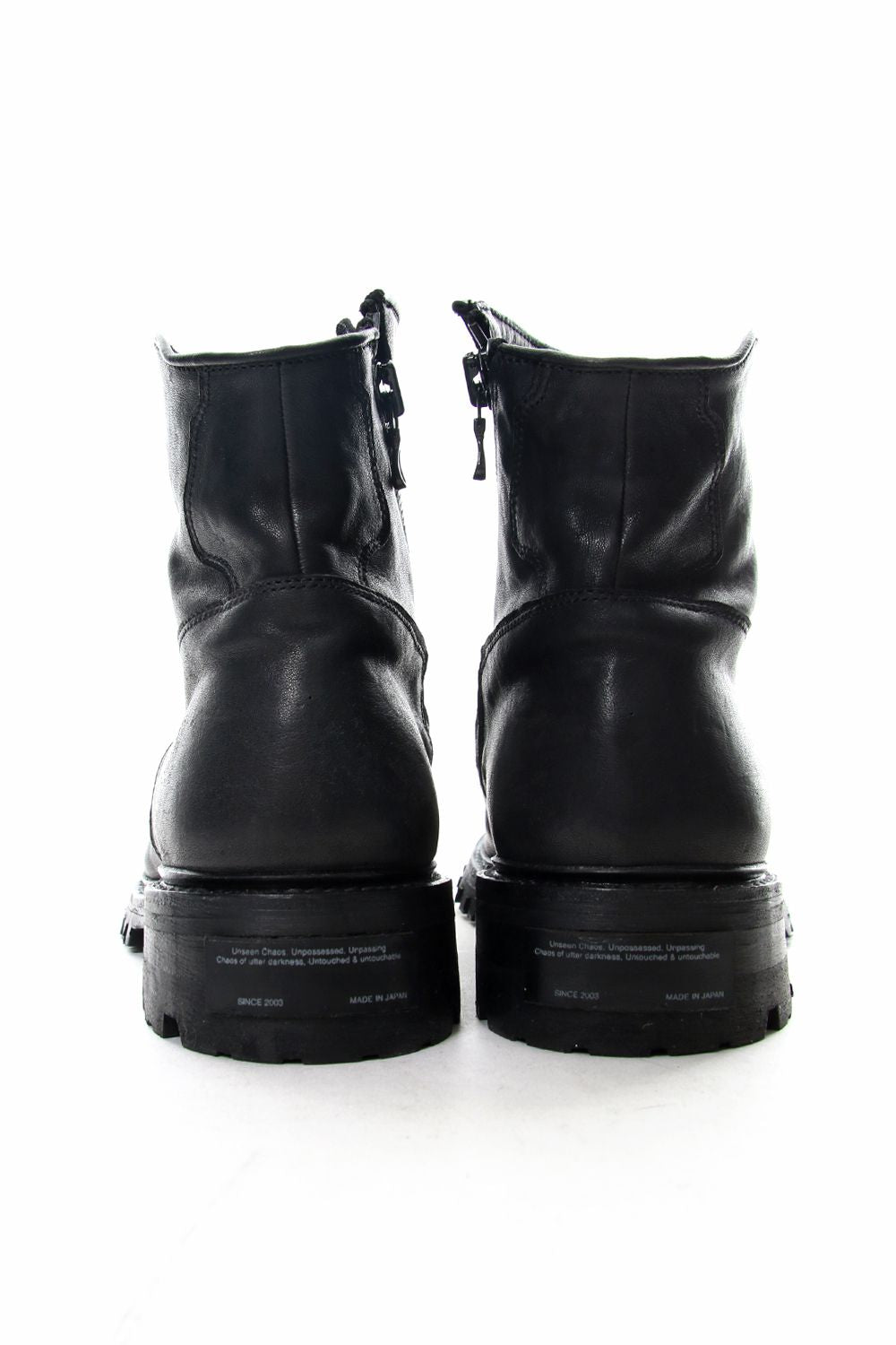 SLASH ZIP ENGINEER BOOTS