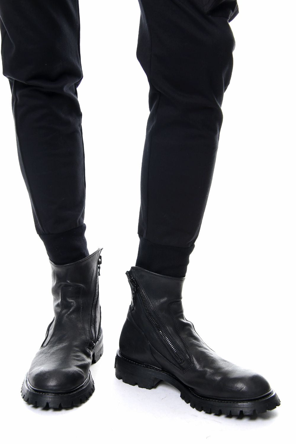 SLASH ZIP ENGINEER BOOTS