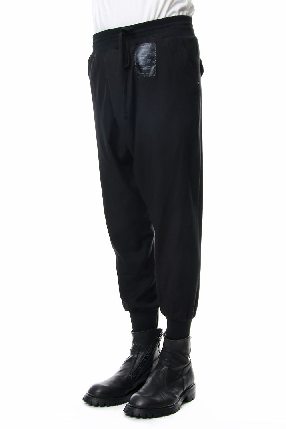 TUCKED TRACK TROUSERS