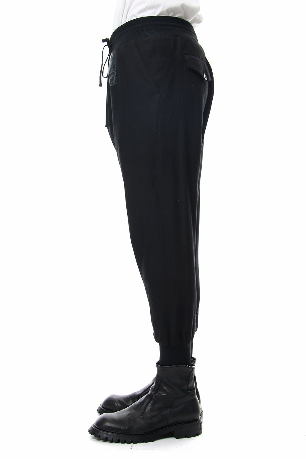 TUCKED TRACK TROUSERS