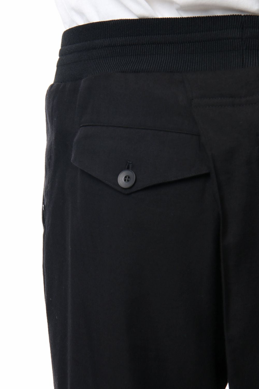 TUCKED TRACK TROUSERS