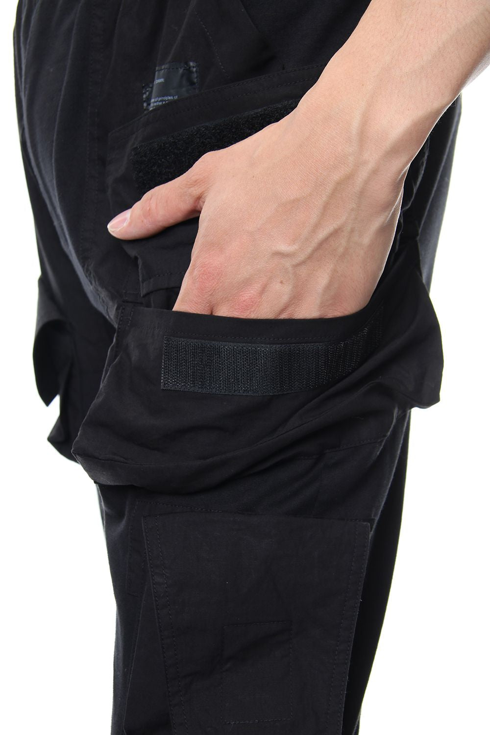 COMBINATION SKNNY CARGO PANTS Black