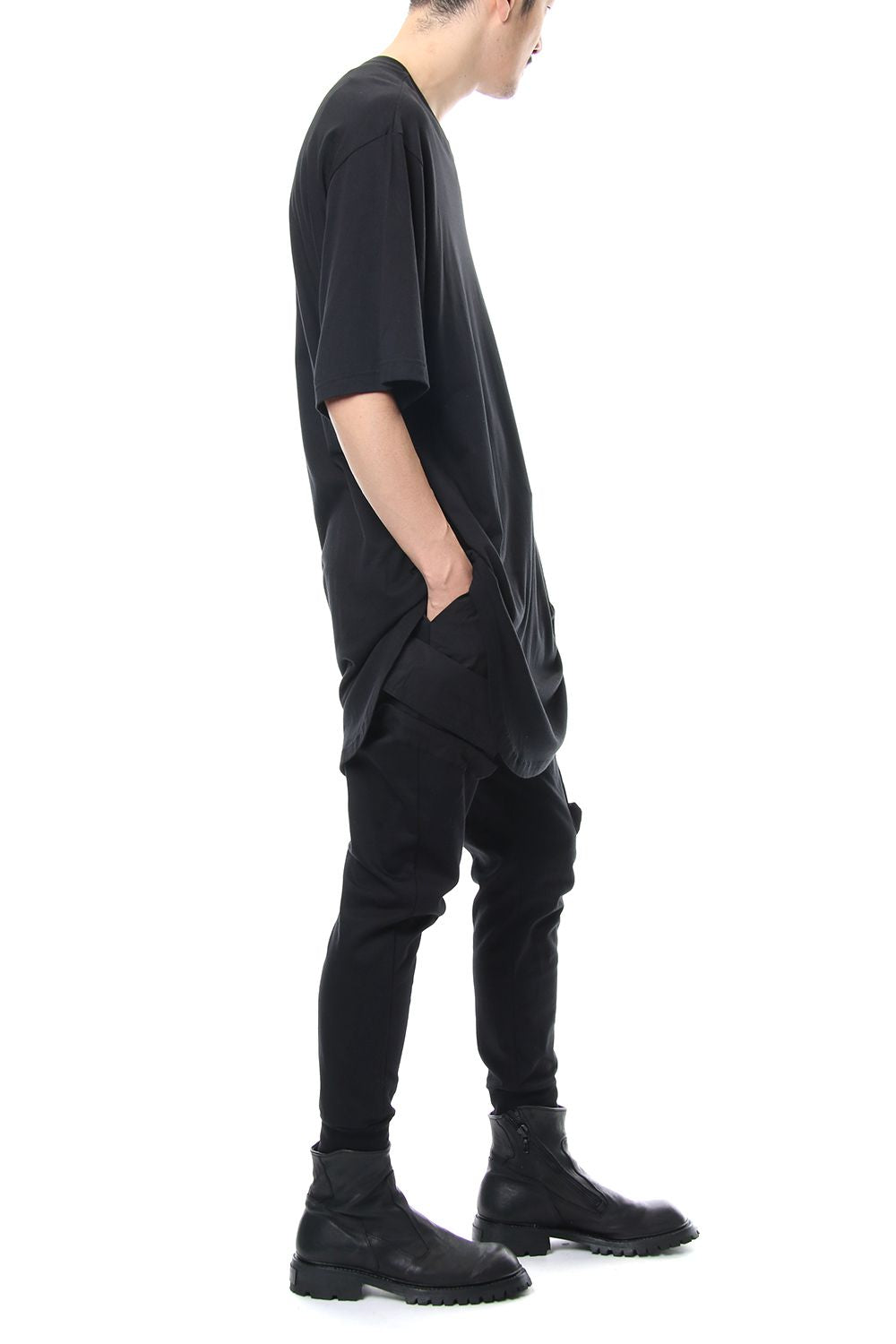 COMBINATION SKNNY CARGO PANTS Black