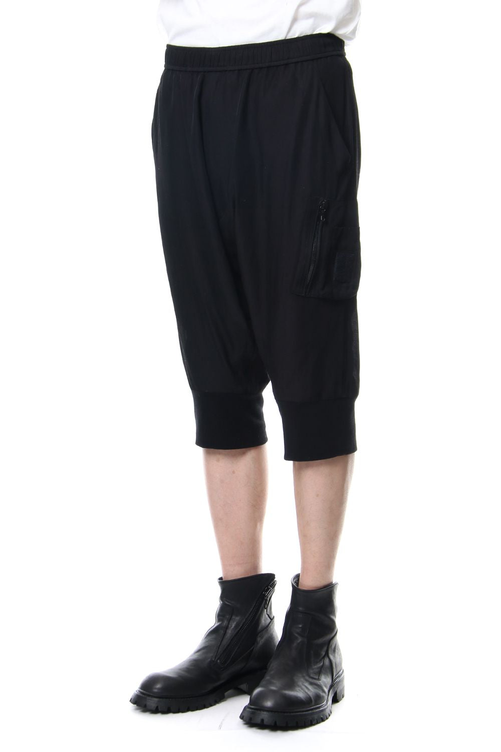 MILITARY CROTCH PANTS Black