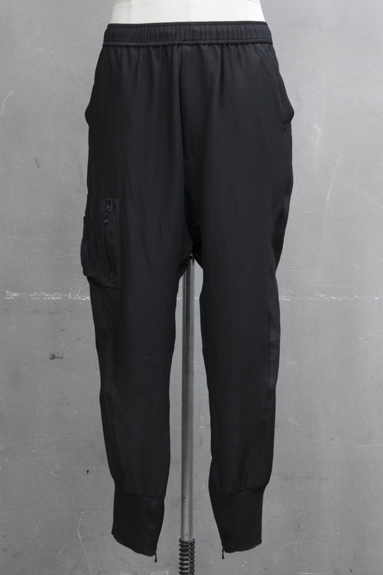 MILITARY TRACK PANTS Black