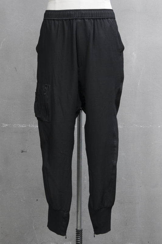 MILITARY TRACK PANTS Black