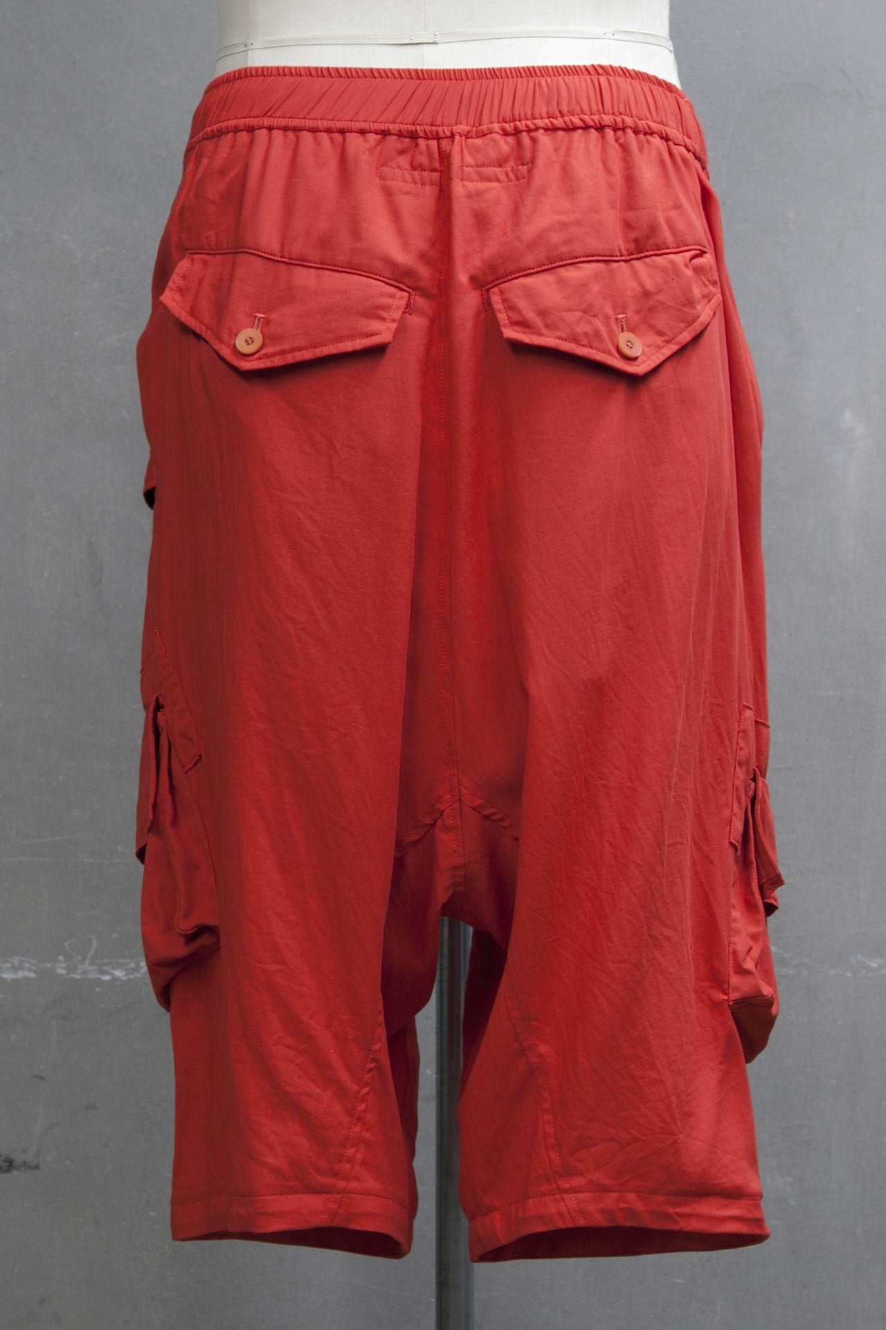 CARGO CROTCH PANTS Orange