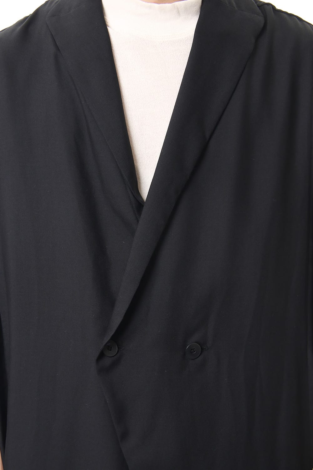 LOZENGE COLLAR SHIRT Black