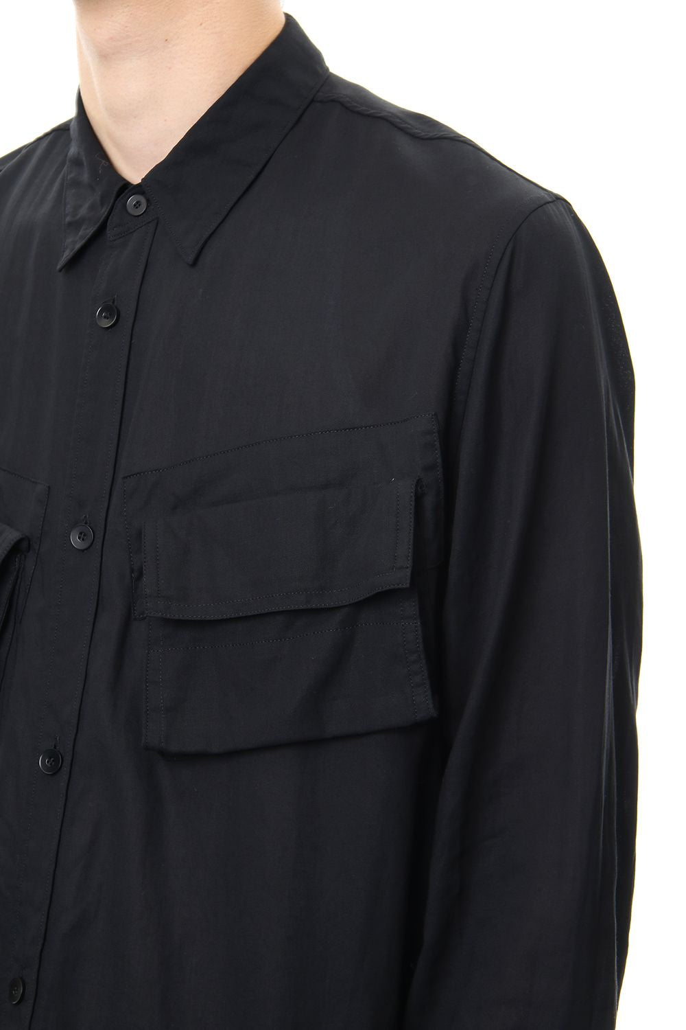 MILITARY SHIRT Black