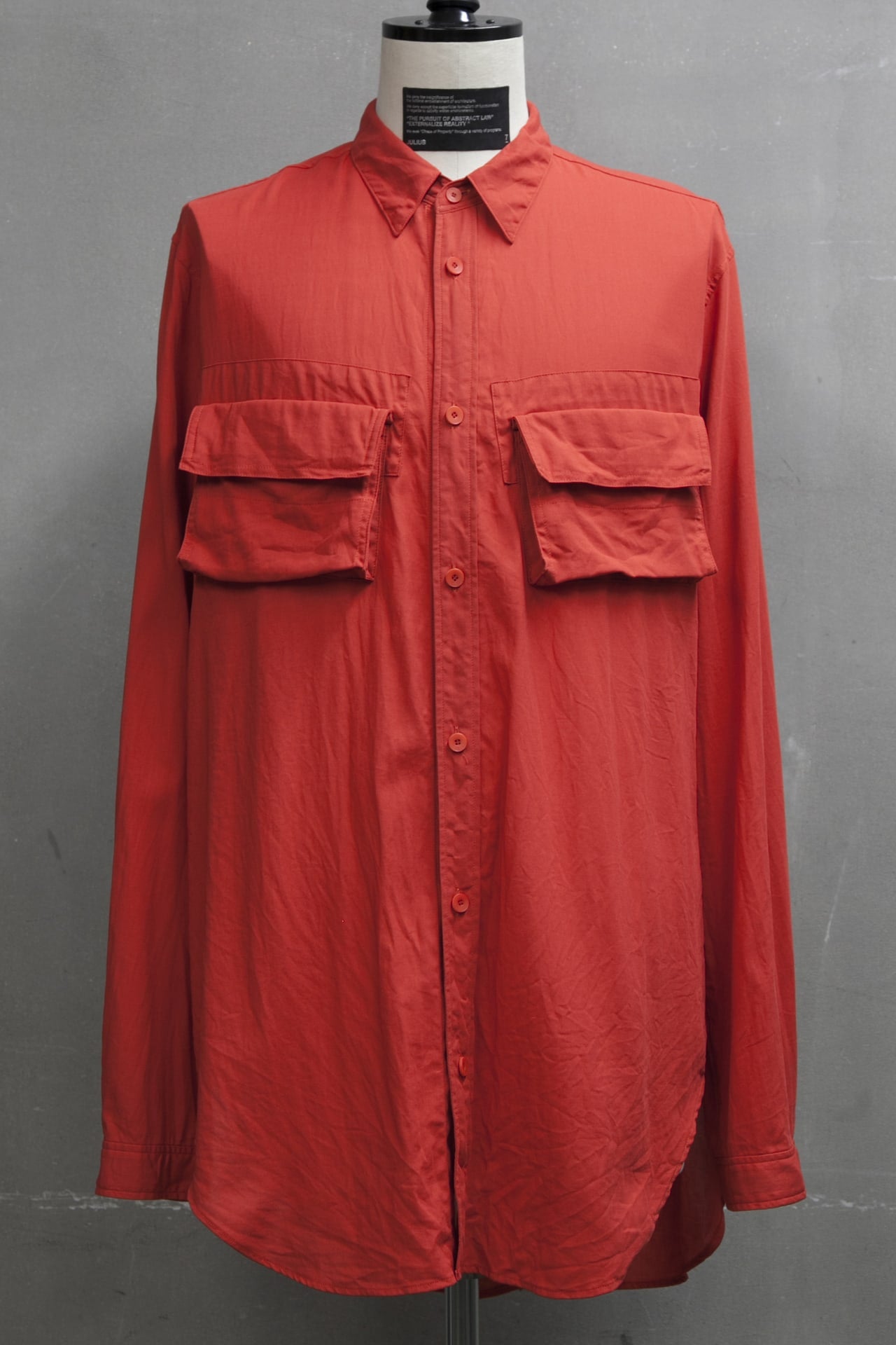 MILITARY SHIRT Orange