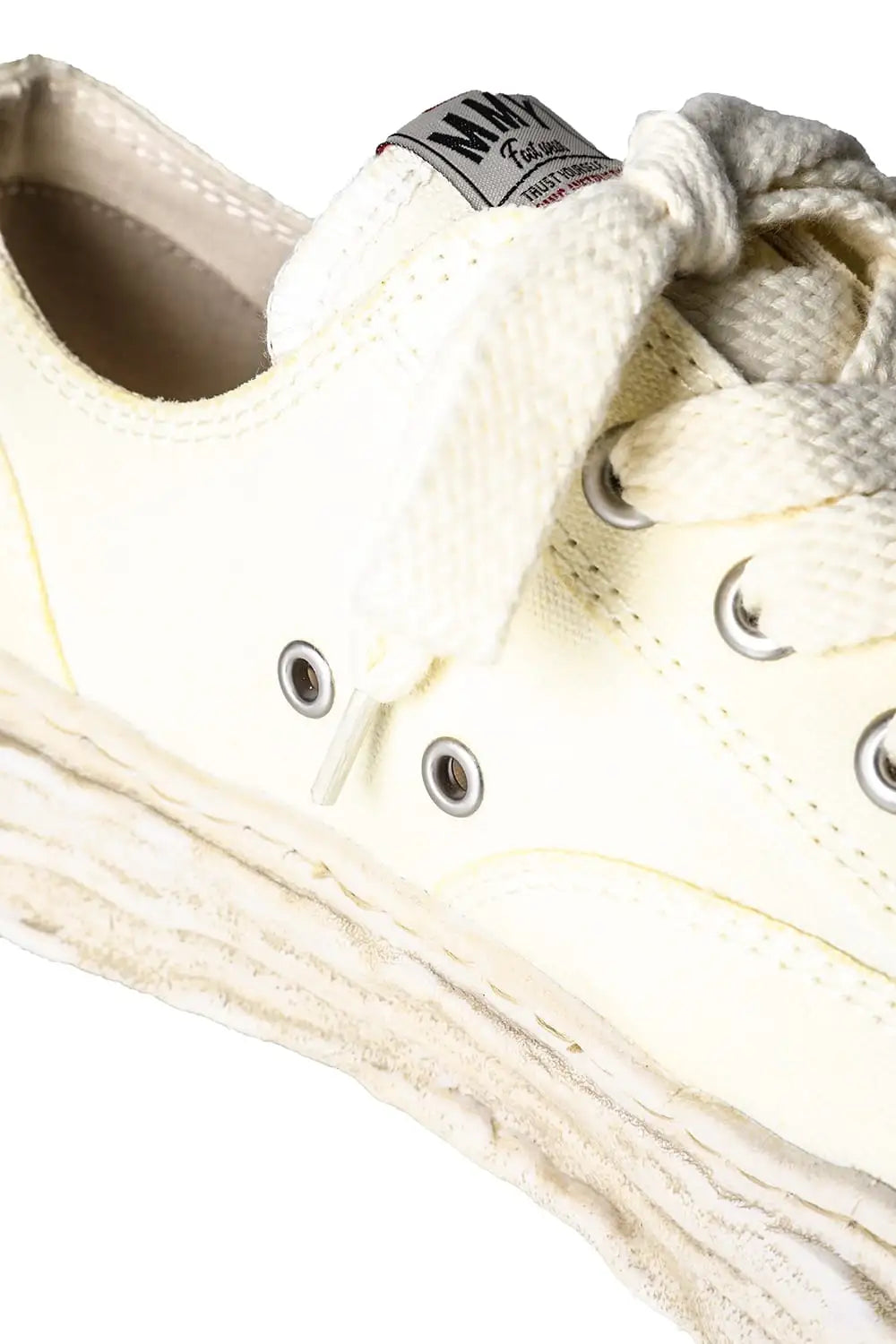 PETERSON 23 canvas garment dye Low-Top sneakers White