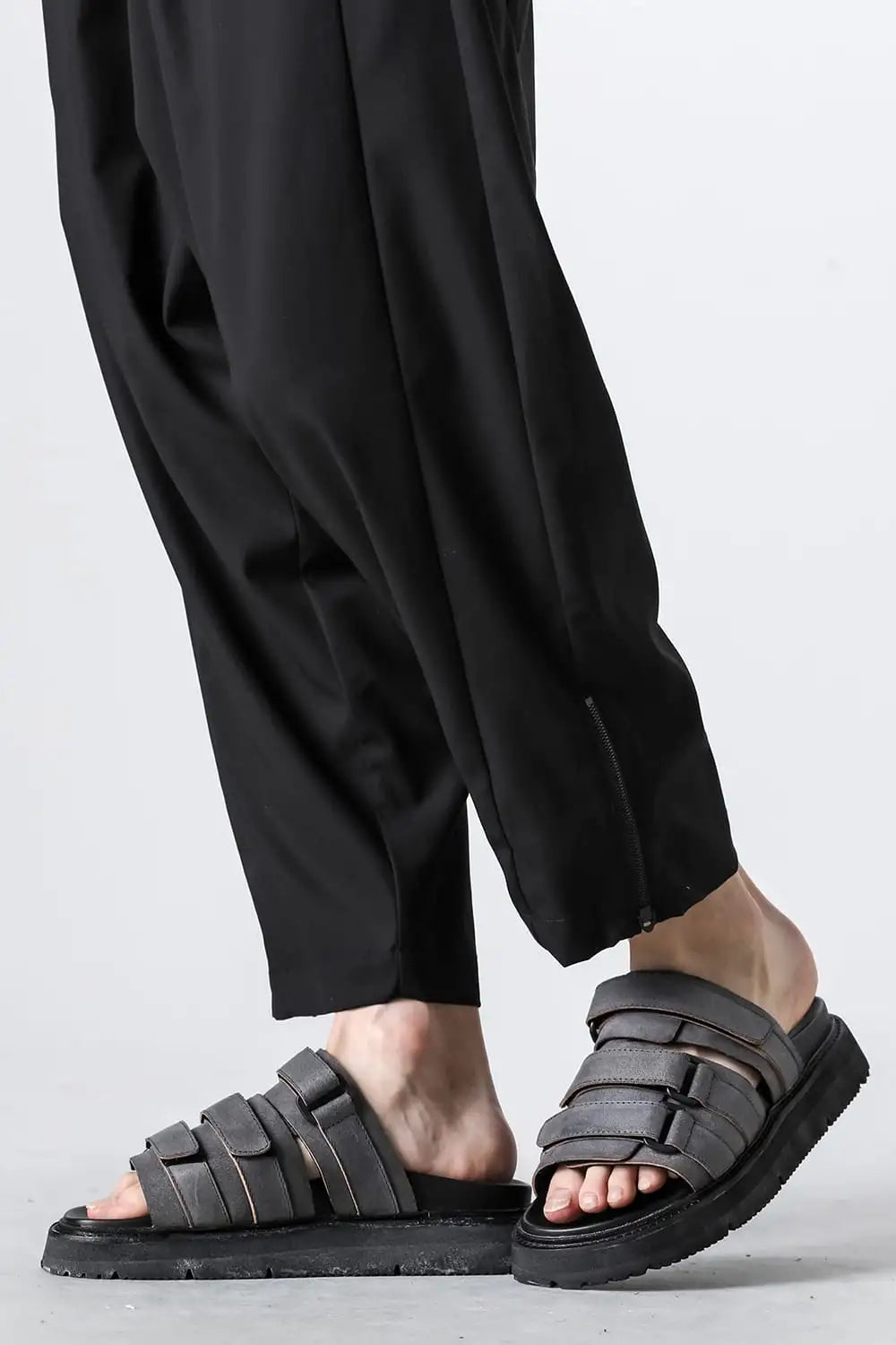 Sandals calf leather Blue Reverse