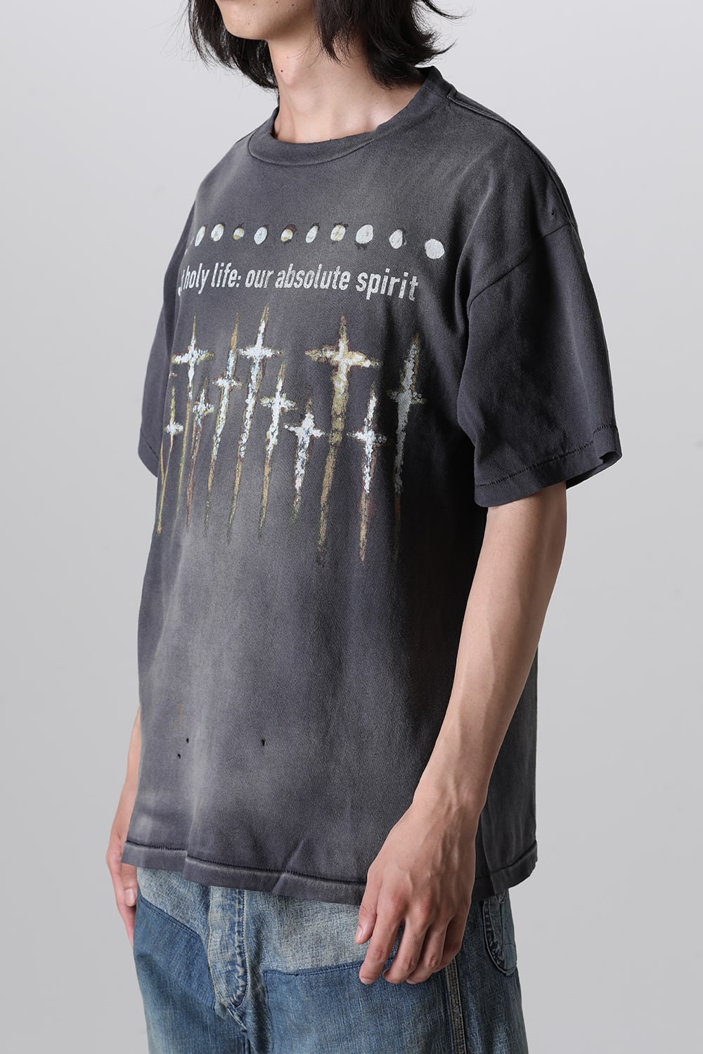 FORSOMEONE × ©SAINT M×××××× GOD Short sleeve T-shirt