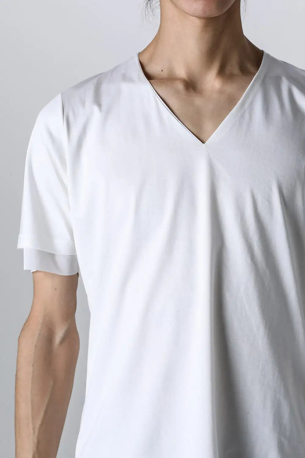 レイヤードTシャツ ホワイト