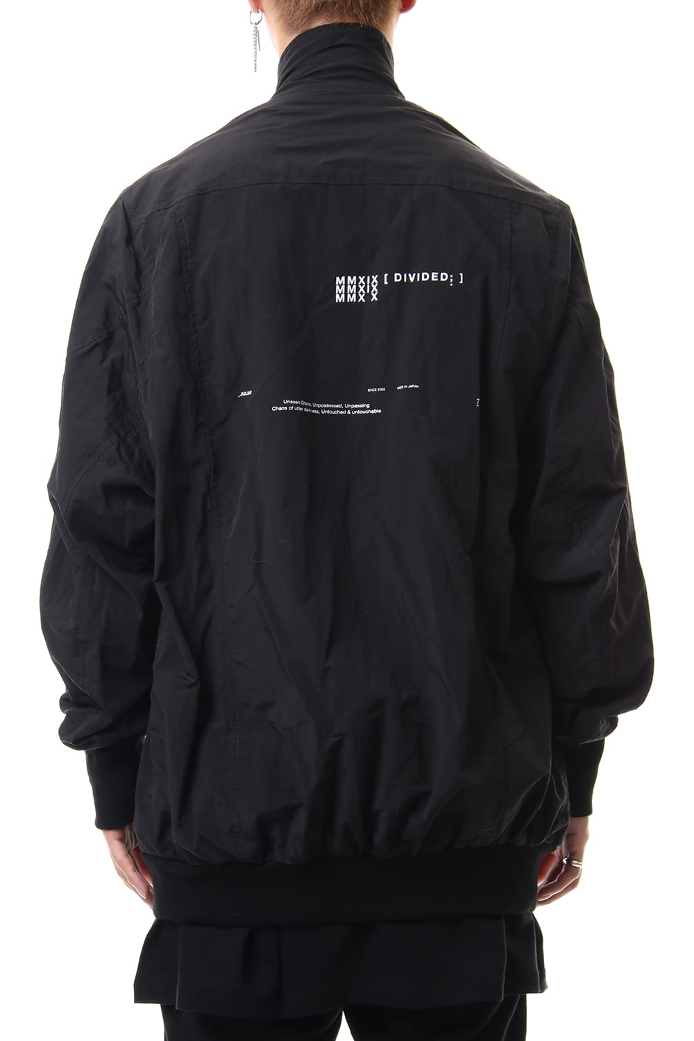 COVERD NECK JACKET