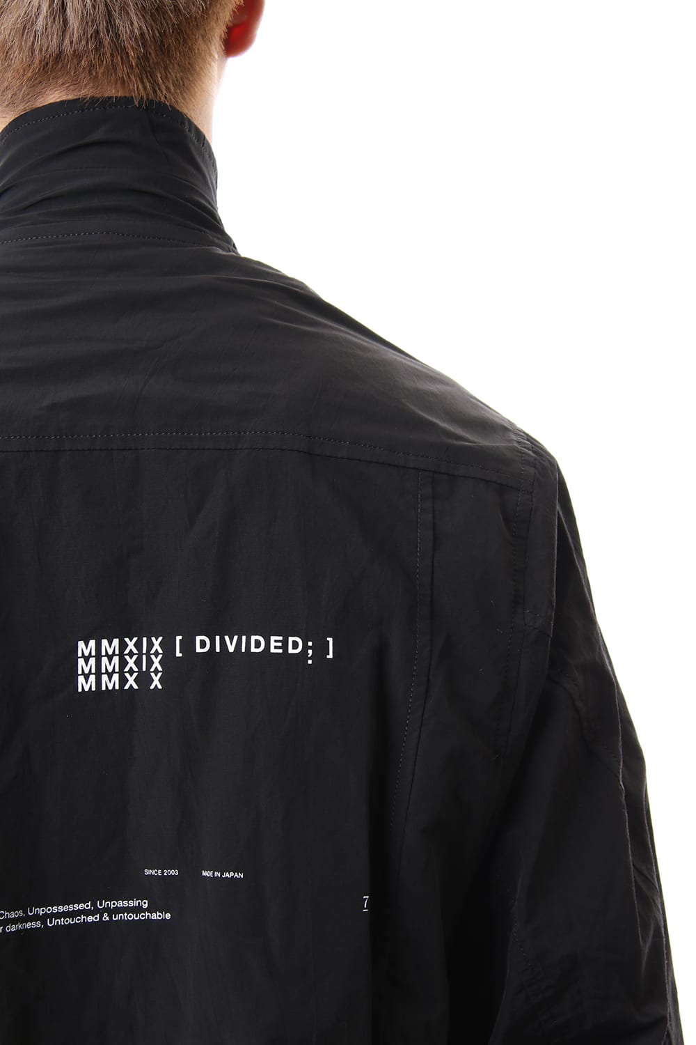 COVERD NECK JACKET