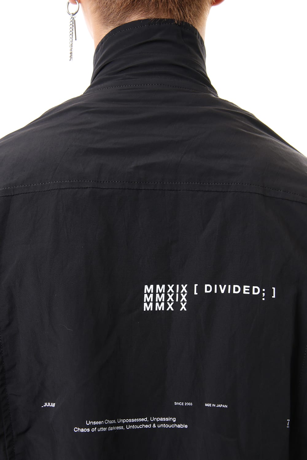 COVERD NECK JACKET