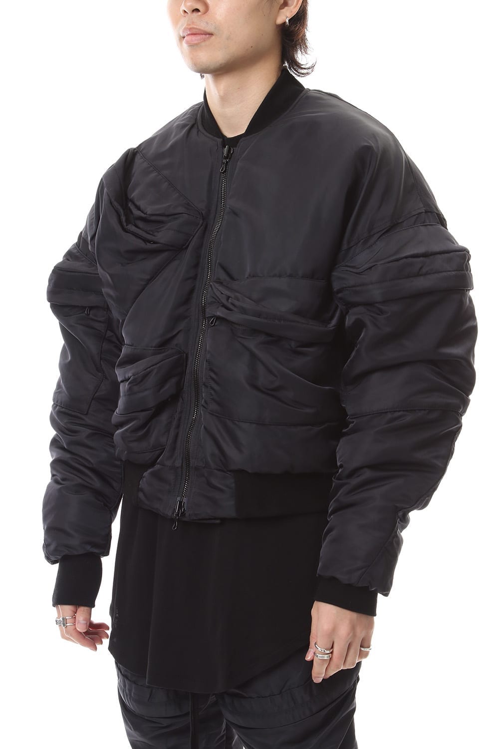 MULTI -POCKET BOMBER JACKET