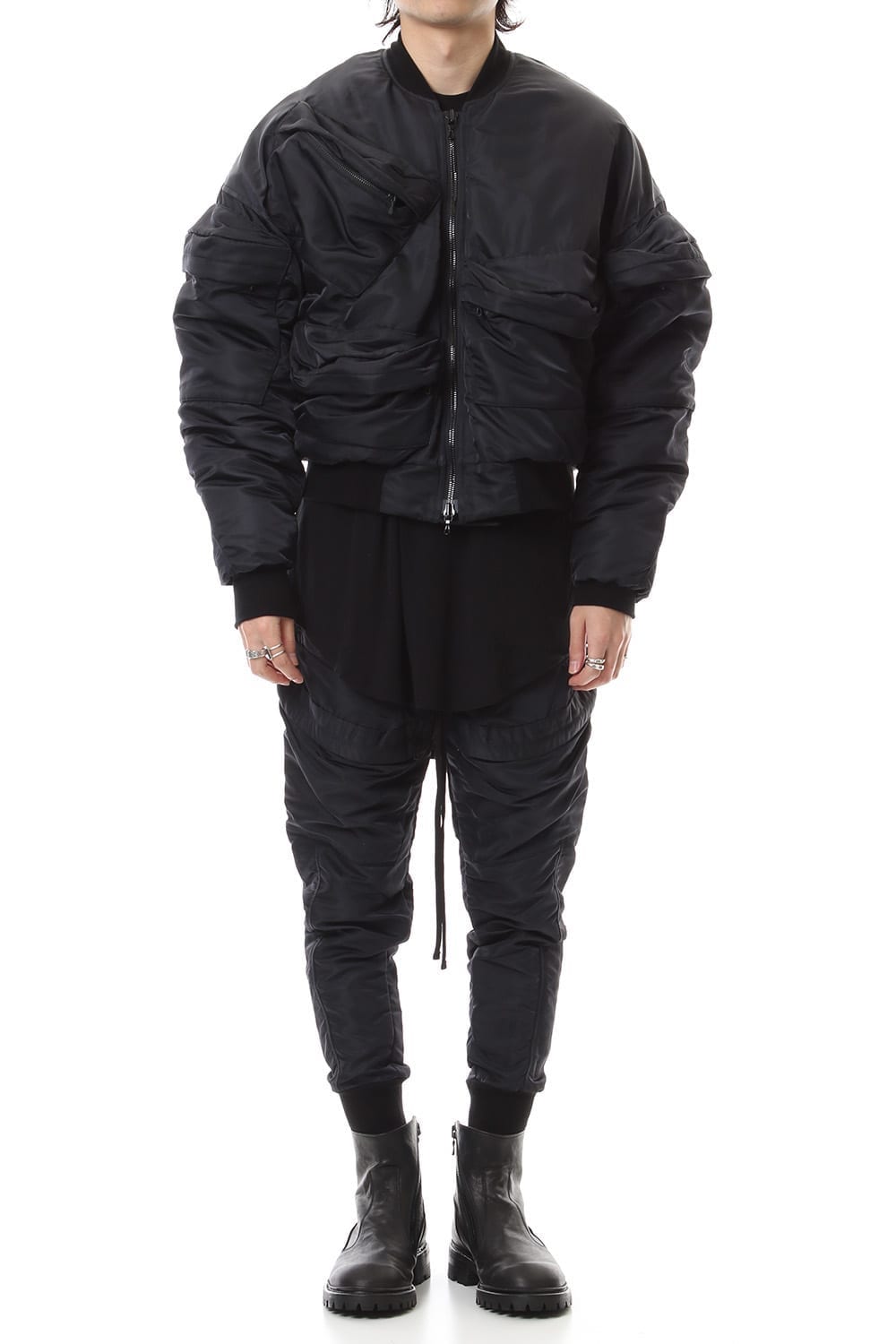 MULTI -POCKET BOMBER JACKET