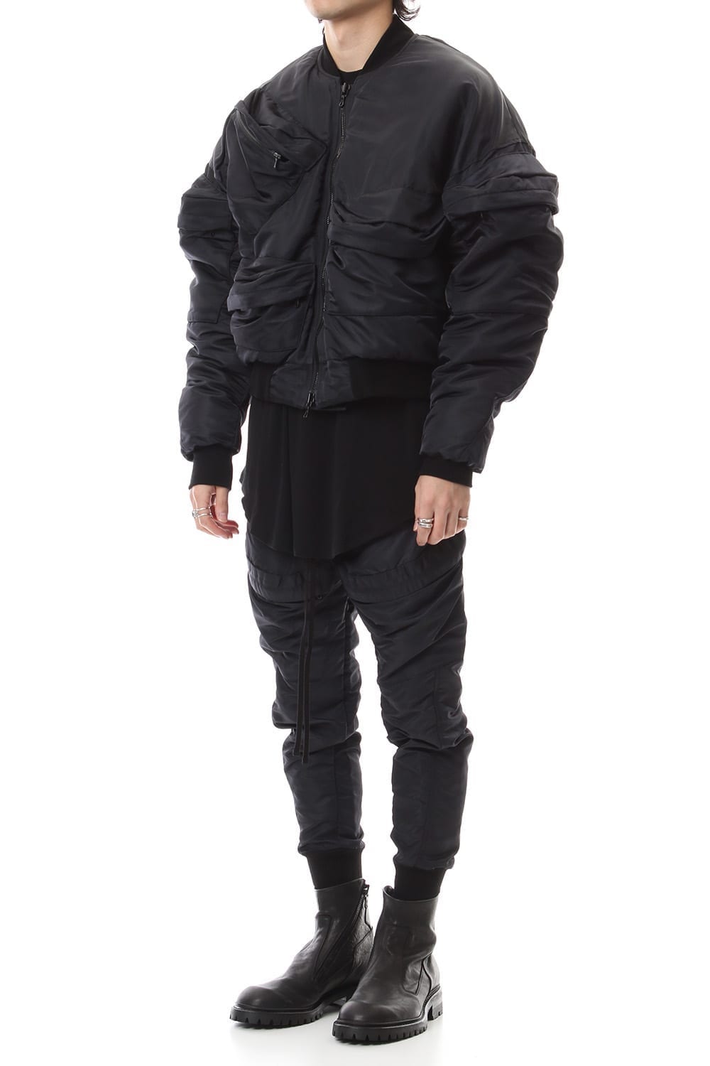 MULTI -POCKET BOMBER JACKET