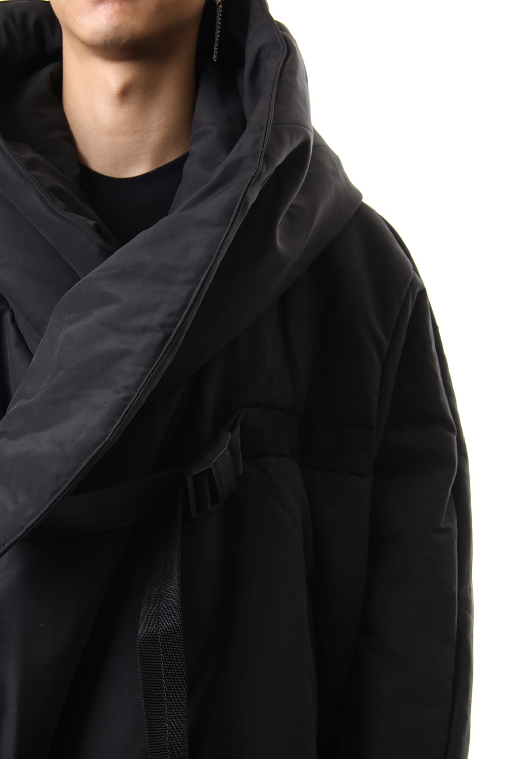 FIXED HOODED OVERCOAT