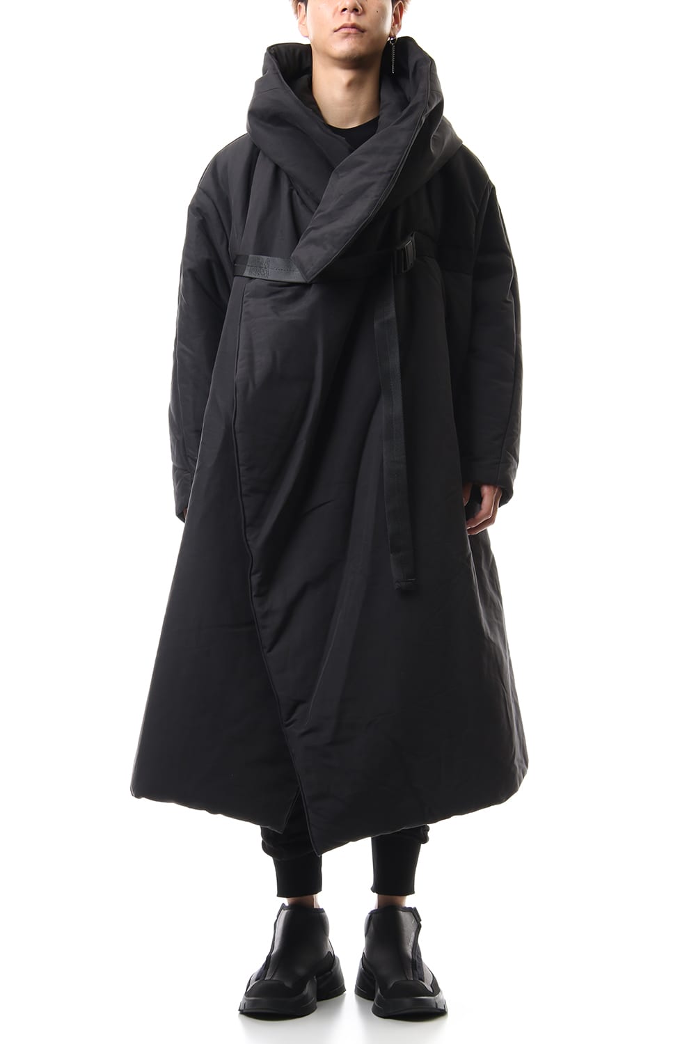 FIXED HOODED OVERCOAT