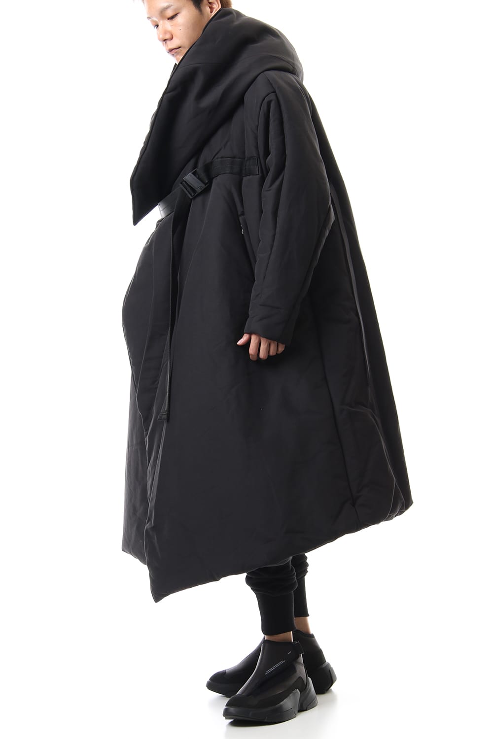 FIXED HOODED OVERCOAT