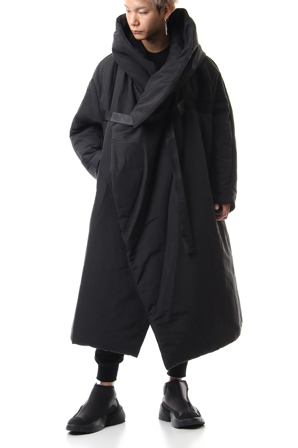 FIXED HOODED OVERCOAT