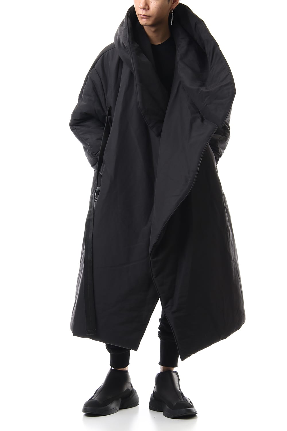 FIXED HOODED OVERCOAT