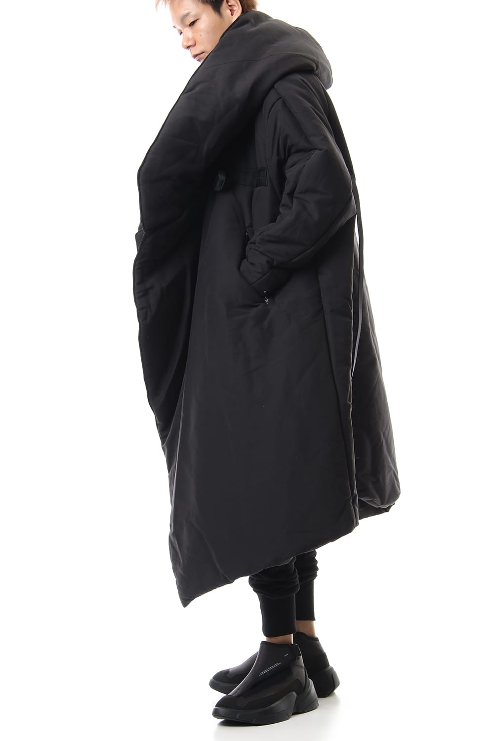 FIXED HOODED OVERCOAT