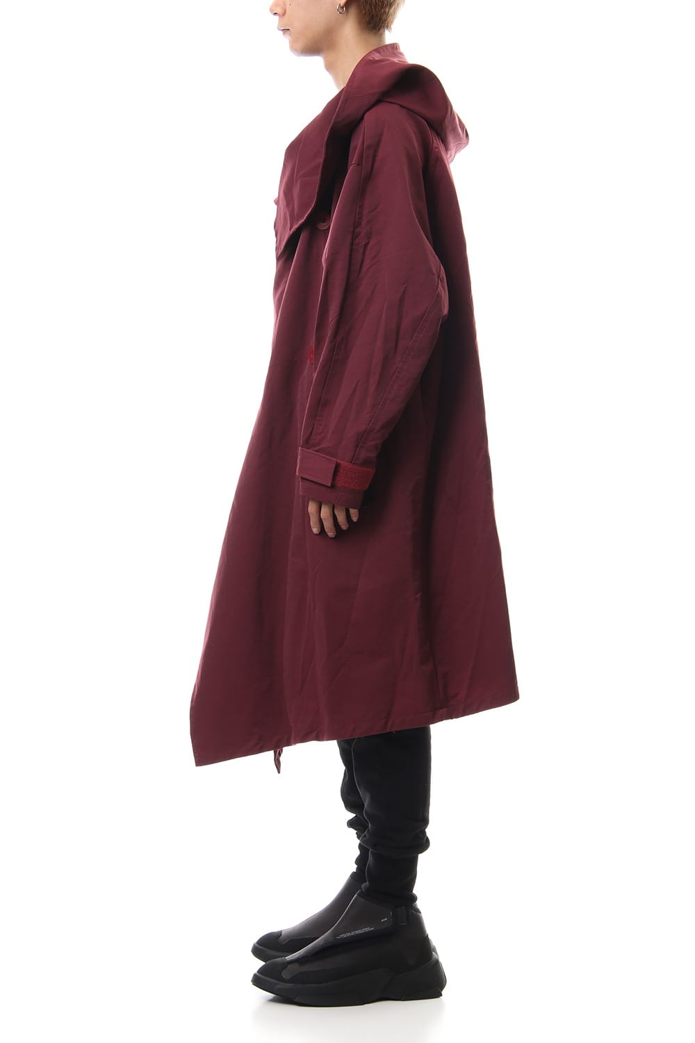 DIVIDED HOODED COAT Ember