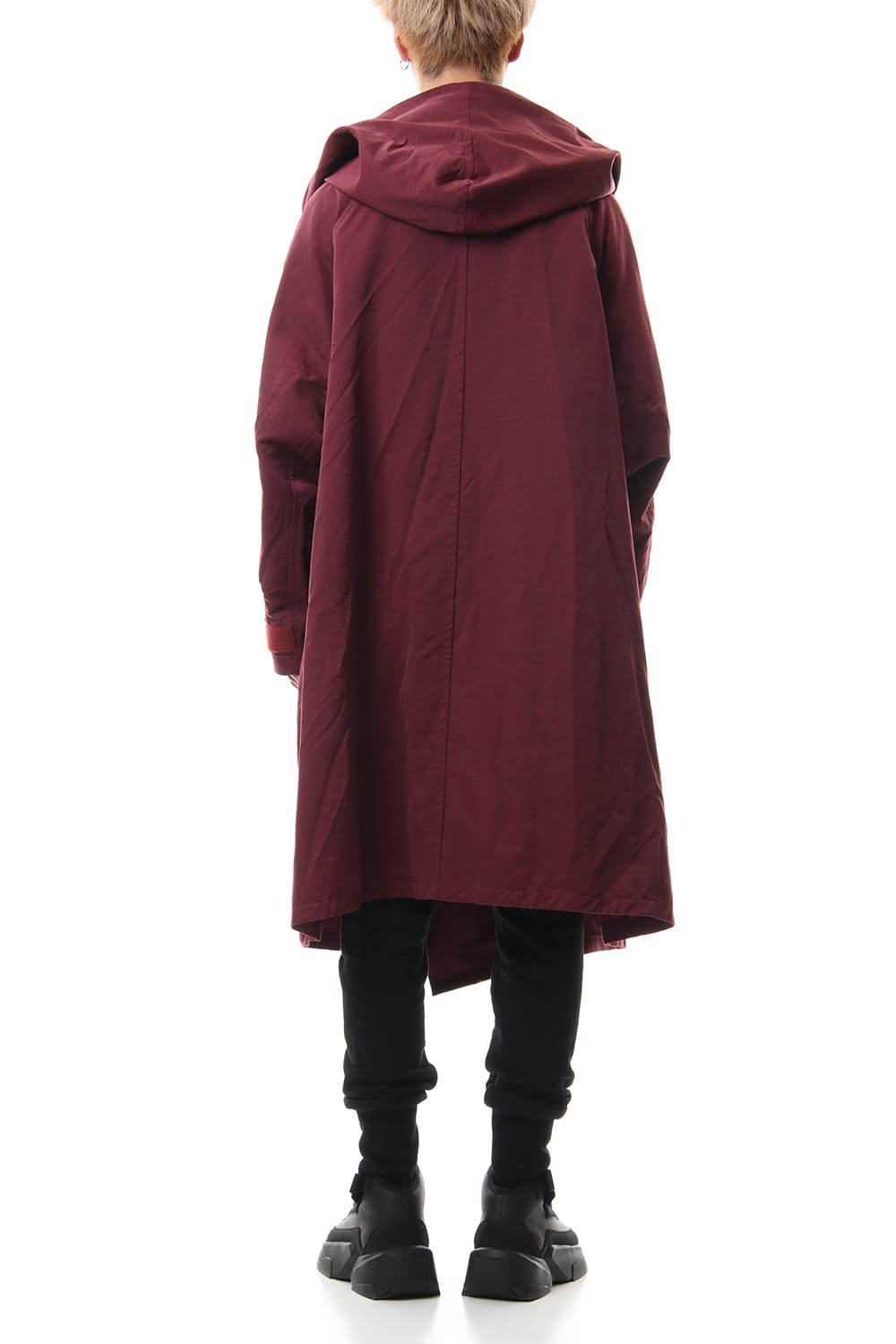 DIVIDED HOODED COAT Ember