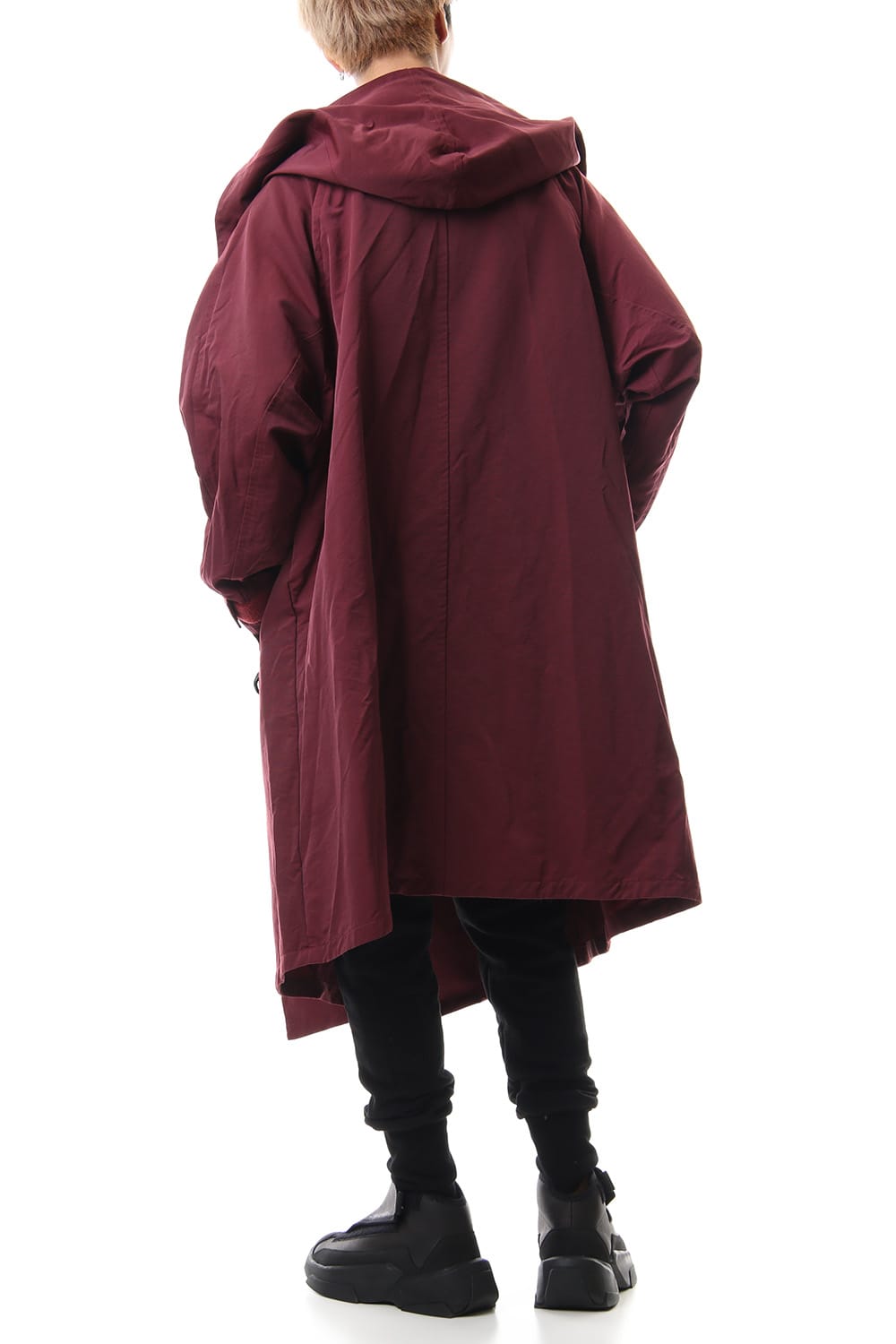 DIVIDED HOODED COAT Ember