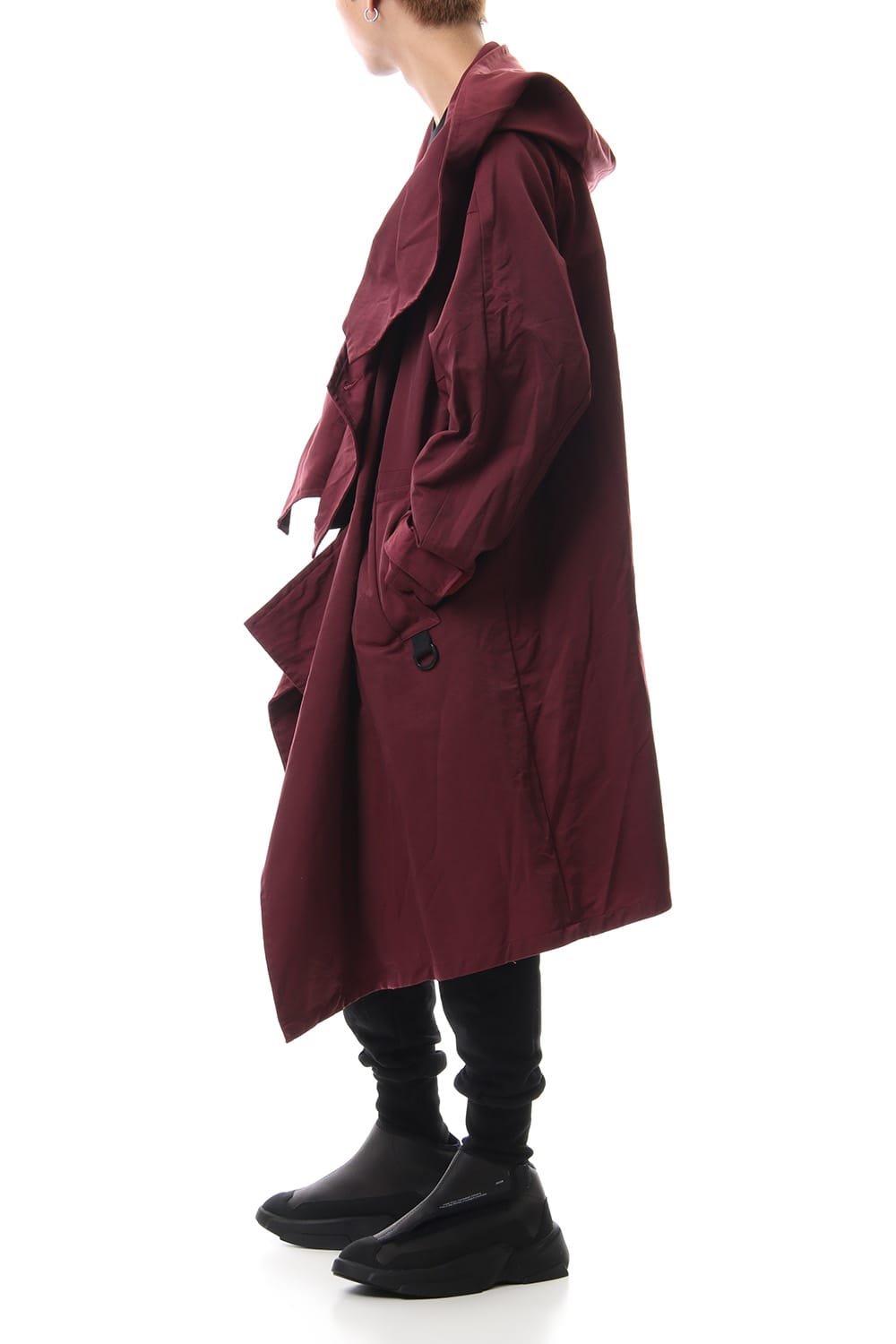 DIVIDED HOODED COAT Ember