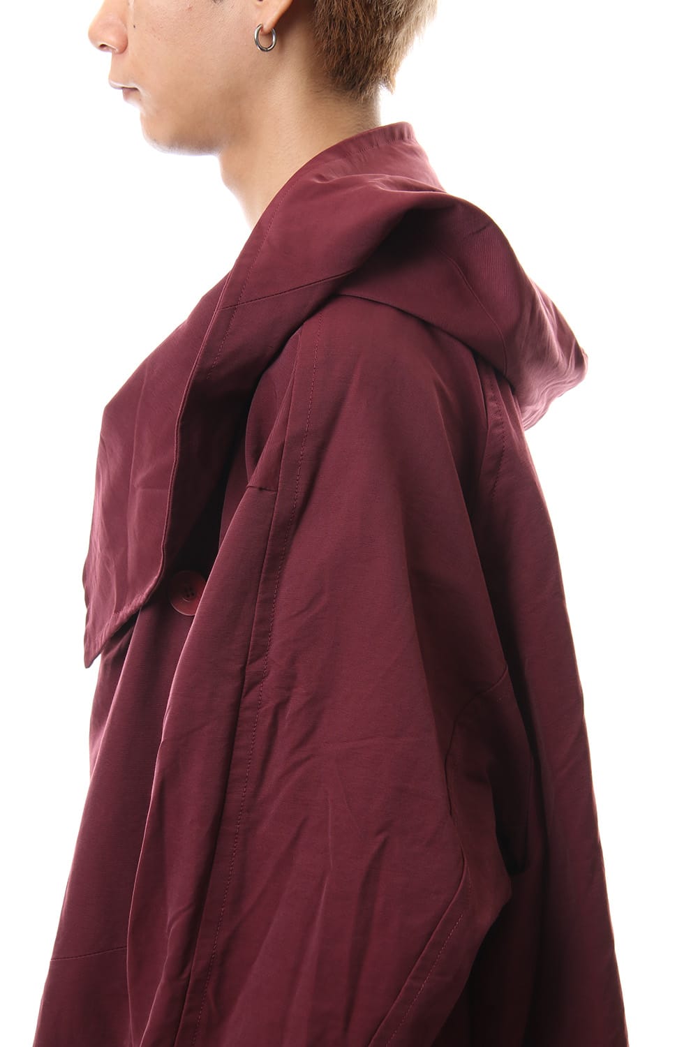 DIVIDED HOODED COAT Ember