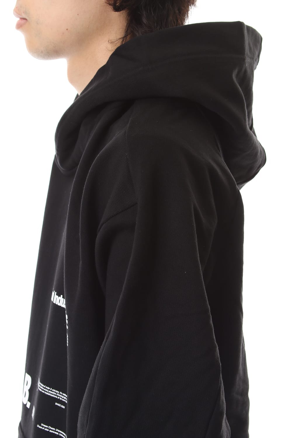 M. B. BIG HOODIE Black