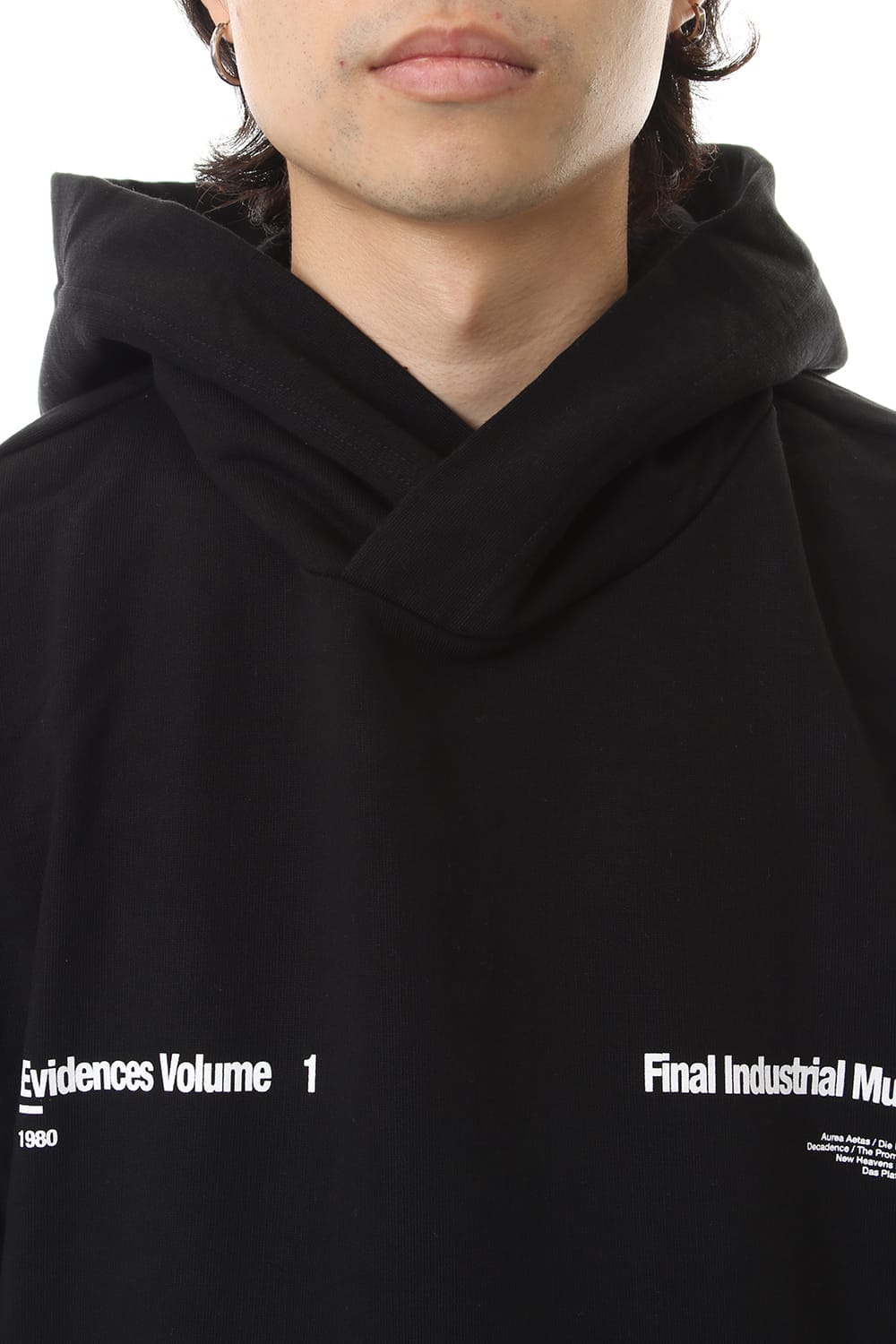M. B. BIG HOODIE Black