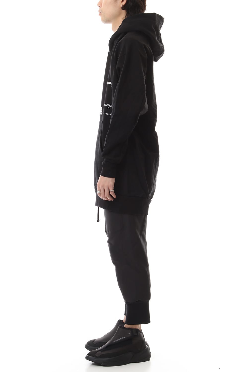 M. B. BIG HOODIE Black