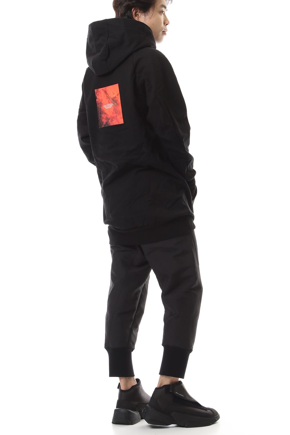 M. B. BIG HOODIE Black